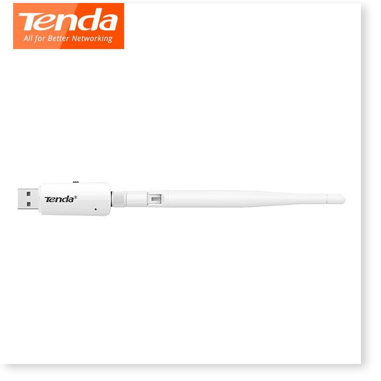 USB Thu Sóng Wifi Tenda W311MA Chuẩn N Tốc độ 150Mbps có 1 ăng ten