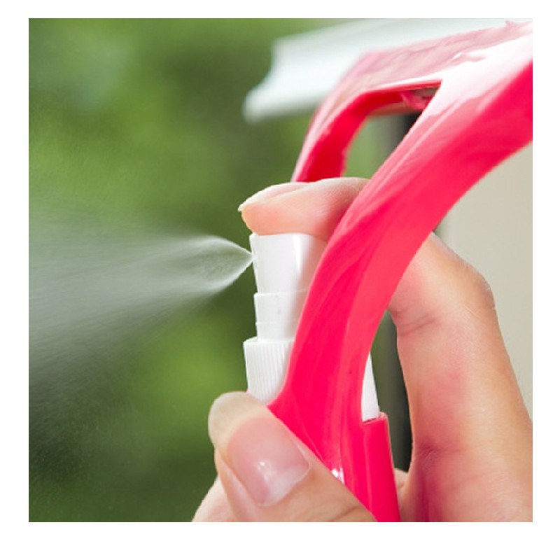 [FREESHIP] Cây Lau Kính Lau Kiếng Cầm Tay Kèm Bình Xịt Tiện Dụng