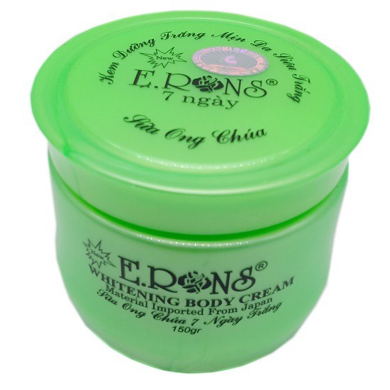 Kem Dưỡng Trắng Da Toàn Thân Sữa Ong Chúa Erons 150g kem body Erons