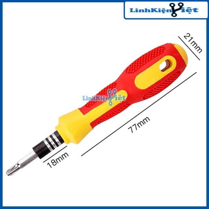 Bộ Tua Vít Đa Năng 31 đầu - Hộp Tròn