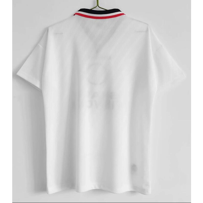 Áo Bóng Đá Dài Tay Màu Đỏ Phong Cách Đội Tuyển Manchester United 1996