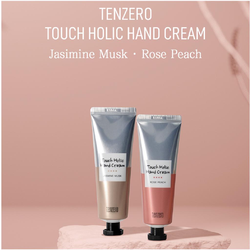 Kem dưỡng da tay Tenzero Touch Hand Cream Hàn Quốc dưỡng da tay trắng mịn dưỡng móng tay dài 50ml