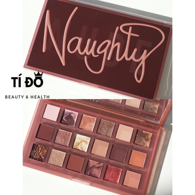 HUDA BEAUTY - Bảng Mắt NAUGHTY NUDE