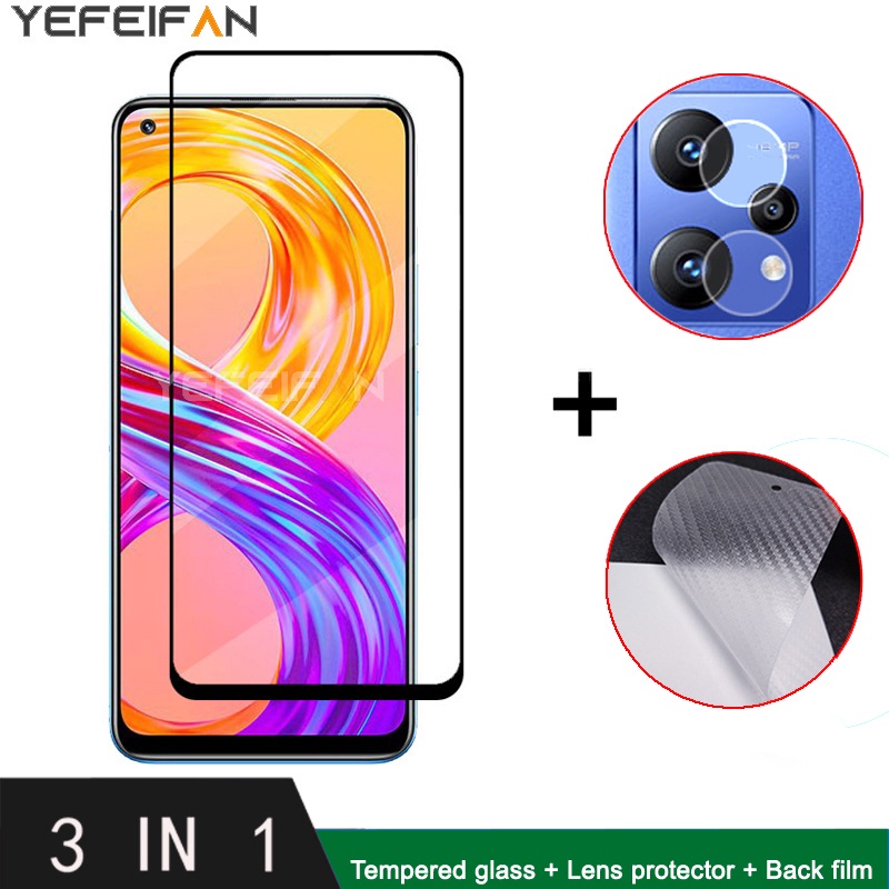 Kính Cường Lực Cho Realme Narzo 50 Pro 5G Gt Neo 3 3T Narzo 50A Prime C30 C35 9 Pro + Bảo Vệ Màn Hình Toàn Diện