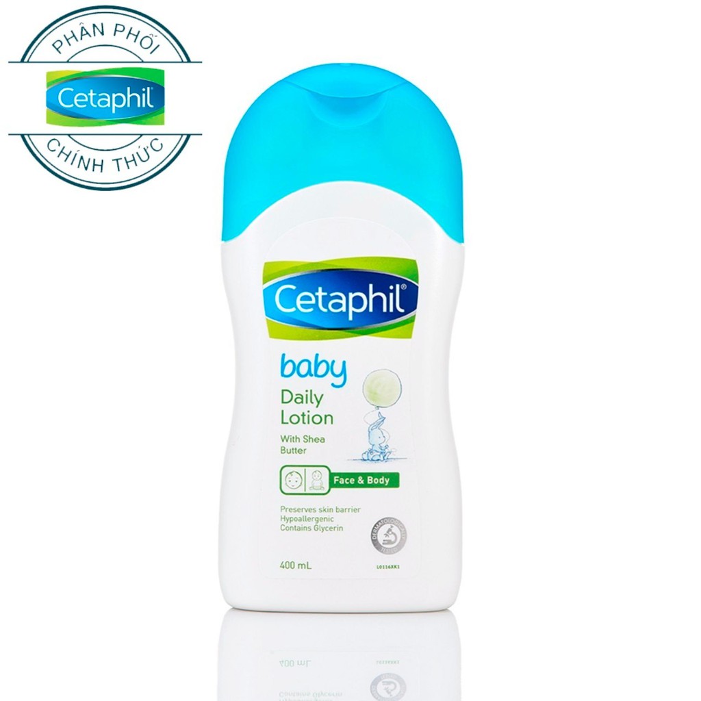 Sữa Dưỡng Da Cetaphil Cho Bé - Cetaphil Baby Daily Lotion 400ml