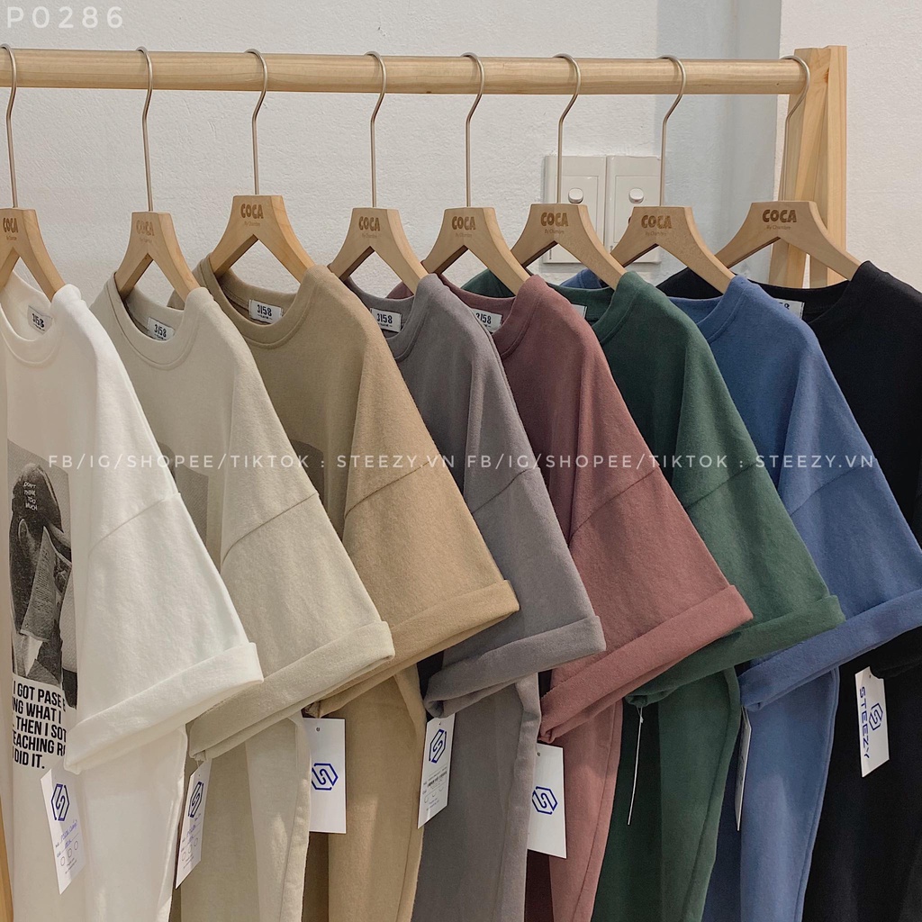 [P0286] Áo thun cotton mặt lông dày in hình cô gái đội mũ chữ FIRST I GOT form rộng ngắn (Có sẵn/Ảnh thật)