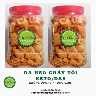 [KETO/DAS] Da heo lắc tỏi - không đường 500gr