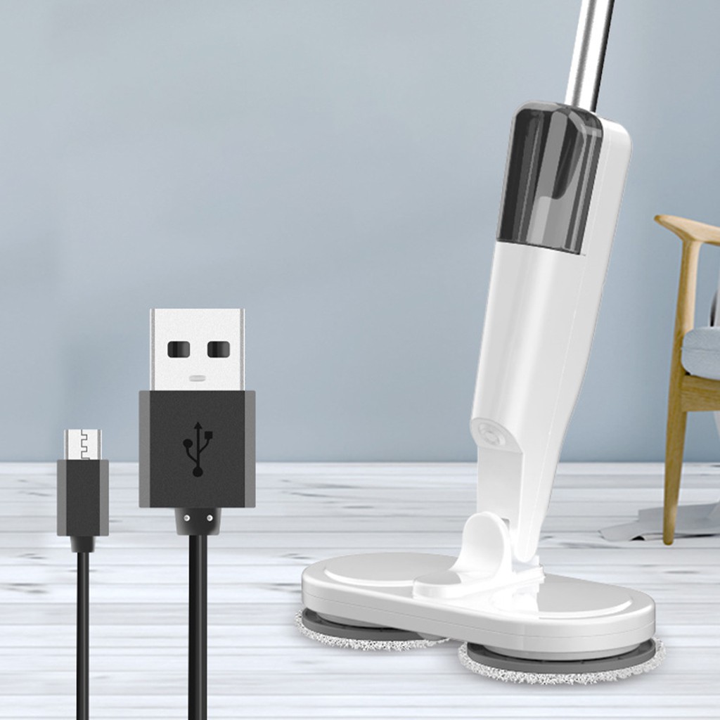 [Dolity2] Máy Lau Nhà Tích Hợp Máy Phun Nước Không Dây Sạc USB Cho Nhà Bếp Văn Phòng