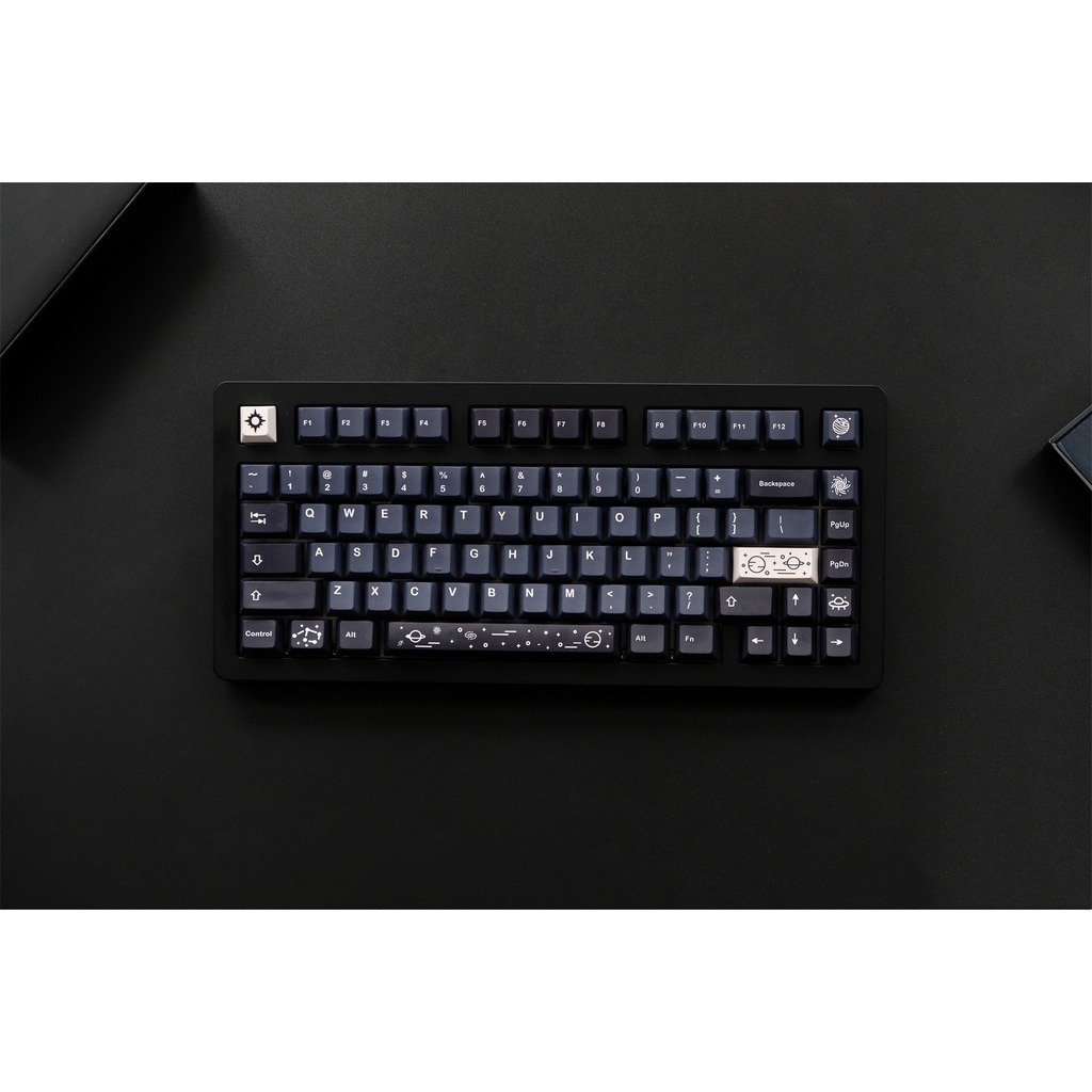 GMK Galaxy Keycaps, 130 phím PBT Keycaps Cherry Profile DYE-SUB Cá nhân hóa GMK Keycaps cho bàn phím cơ