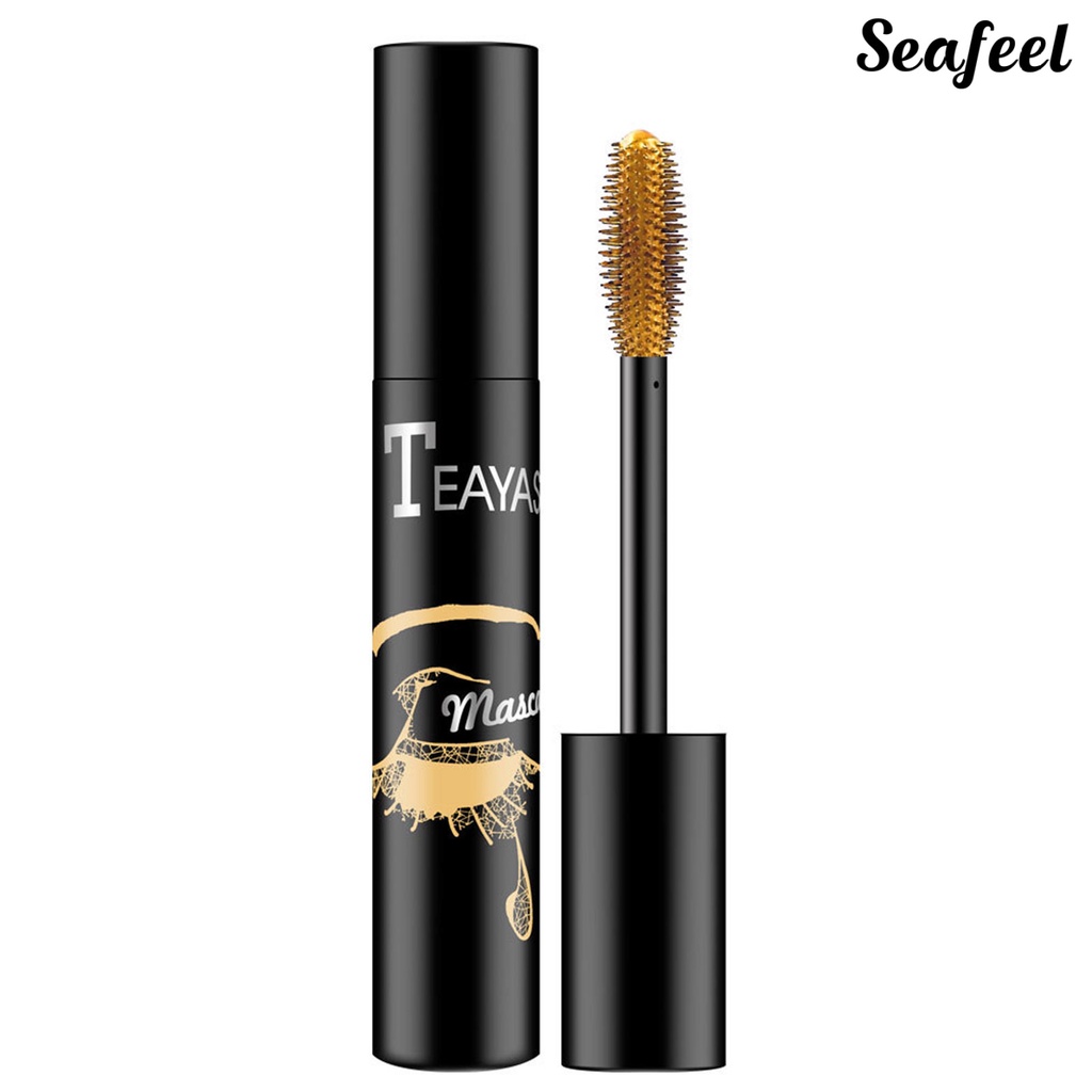 (Hàng Mới Về) Mascara Sợi Tổng Hợp Nhanh Khô Màu Sắc Cầu Vồng 3d 5g