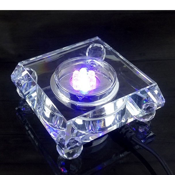 Tháp xá lợi pha lê khắc thần chú