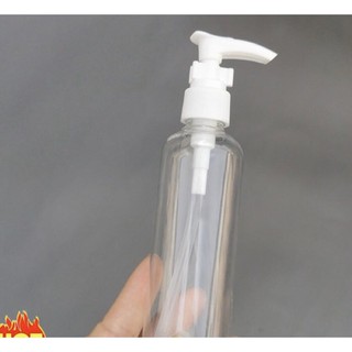 💓 Chai Lọ Nhựa PET Dạng Vòi Nhấn Chiết Mỹ Phẩm, Dung Dịch, Nước Rửa Tay, Sữa Rửa Mặt, Dầu Gội, Sữa Tắm