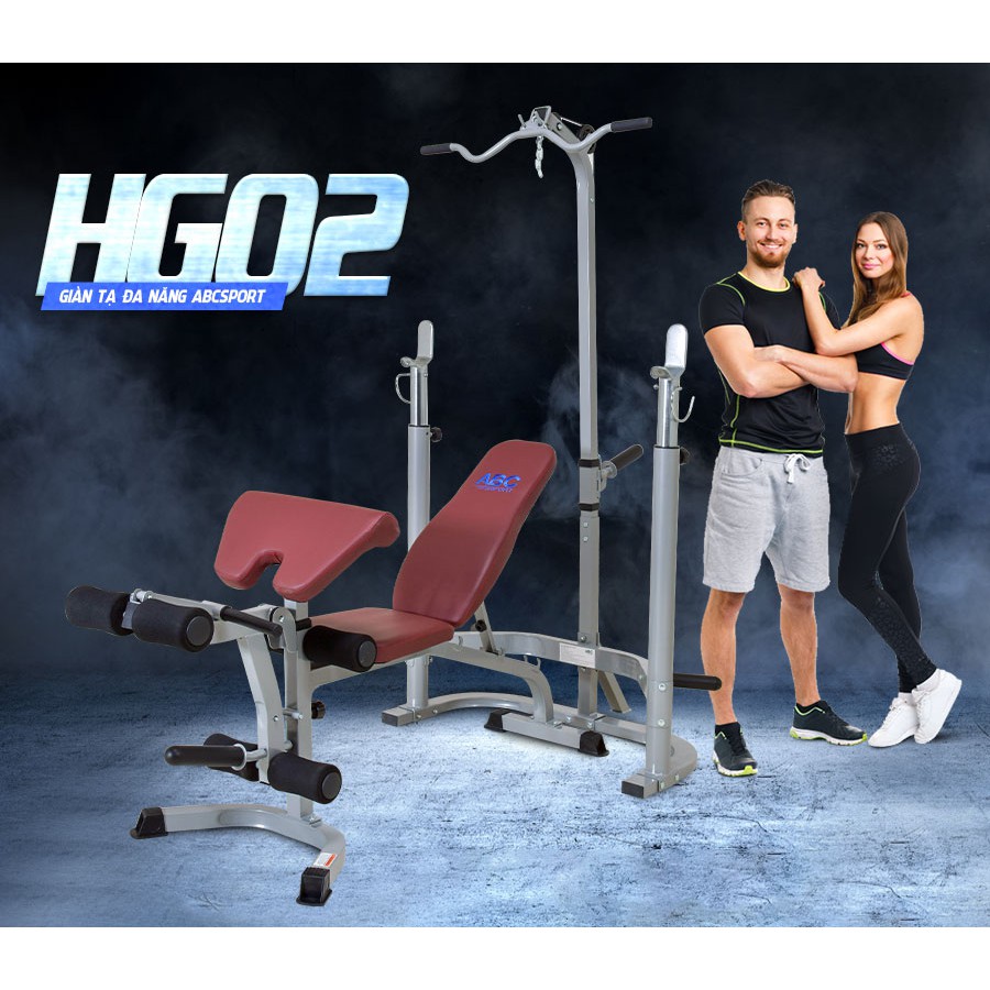 Ghế tạ đa năng ABC SPORT HG02