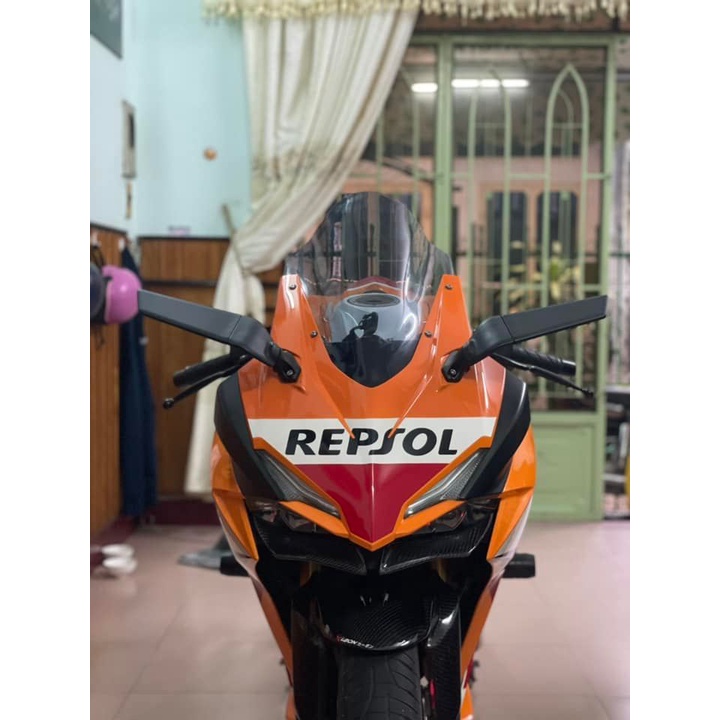 Gương cánh gió Rizoma Stealth tích hợp cánh gió khí động học R15M R15v3 R15 R25 R3 R6 R1 CBR GSX ZX25R ZX10R Ninja ZX6R