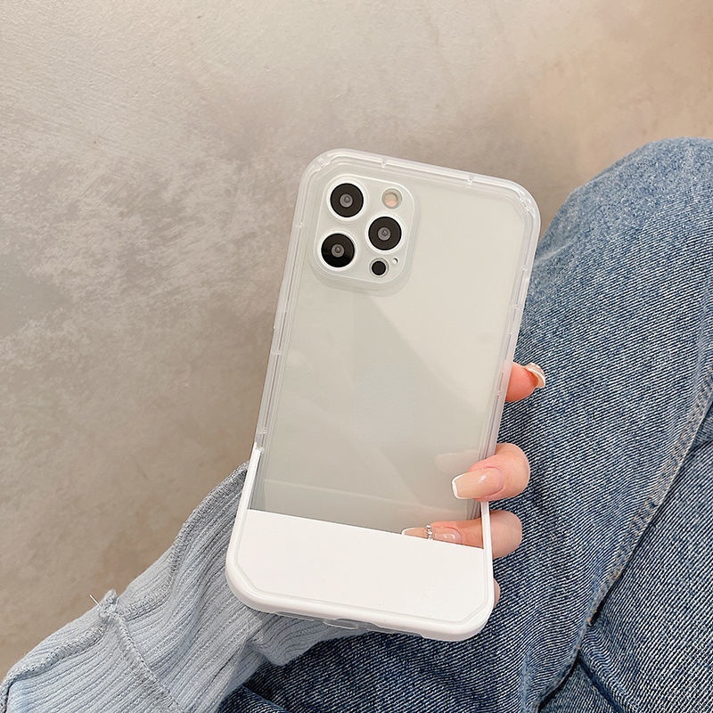 Ốp Lưng Điện Thoại Bằng Silicone Dành Cho iphone 12 13 11 Pro Max X Xs Max Xr Trong Suốt