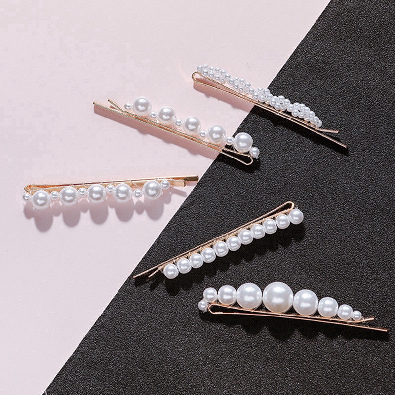 Kẹp tóc nữ đính ngọc thời trang Hàn Quốc xinh xắn