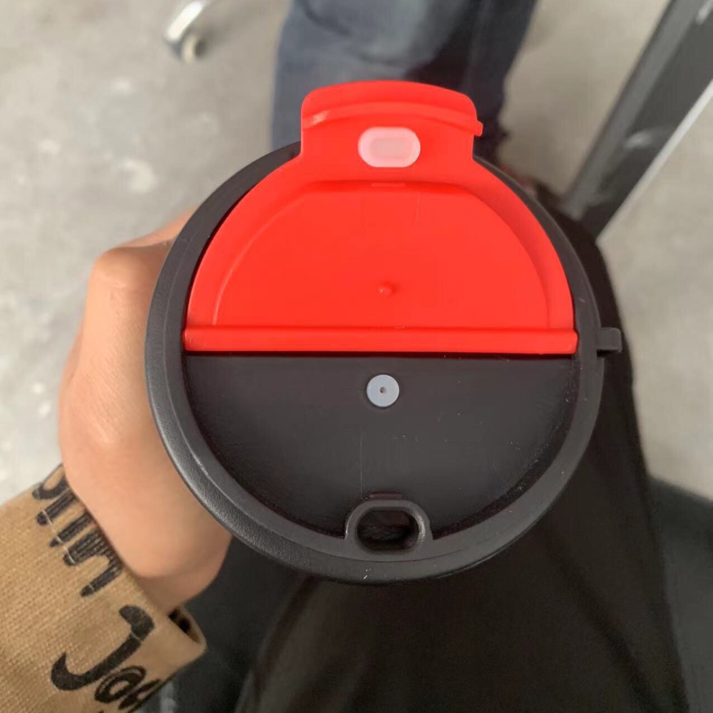 Bình nước giữ nhiệt Coffe Cup bình đựng cà phê lõi thép không gỉ có quai xách 400ml/600ml - VS335