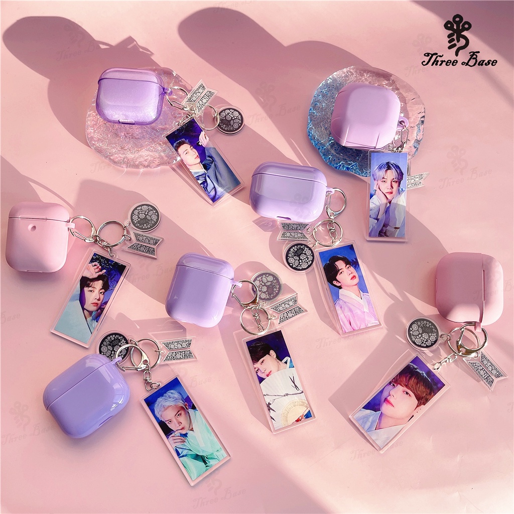 SAMSUNG Vỏ Bảo Vệ Hộp Sạc Tai nghe không dây airpods 3 gen 2 pro / 2 / pro / Móc Khóa Hình Tượng Phật Hàn Quốc