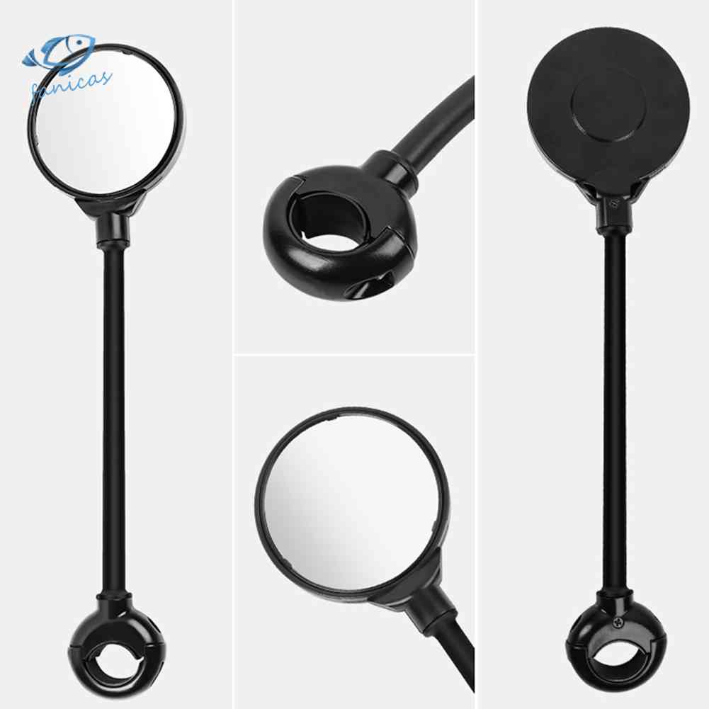 Gương Chiếu Hậu Tầm Nhìn Rộng Điều Chỉnh Được Gắn Tay Lái Xe Đạp