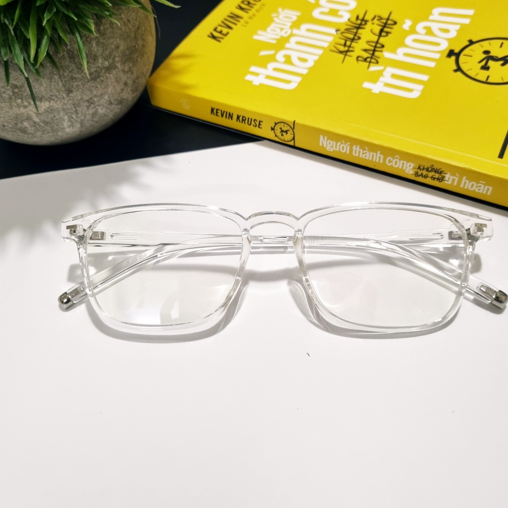 Gọng kính nữ Glasses Garden chữ nhật nhựa dẻo 213 - Có lắp mắt cận theo yêu cầu | BigBuy360 - bigbuy360.vn