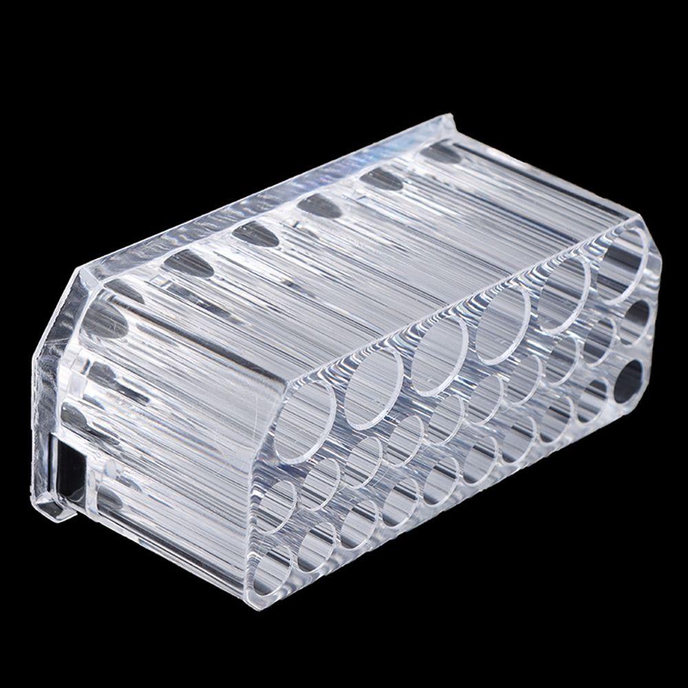 Giá Đỡ Cọ Trang Điểm Son Môi Bằng Acrylic Tiện Lợi