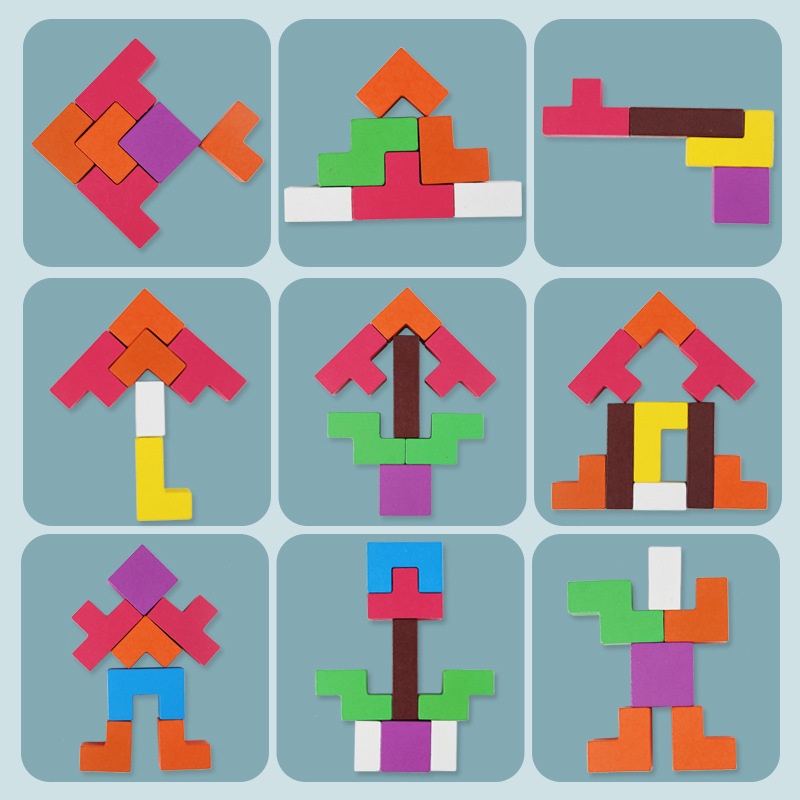 Đồ chơi xếp hình khối Tetris mới nhất 2022