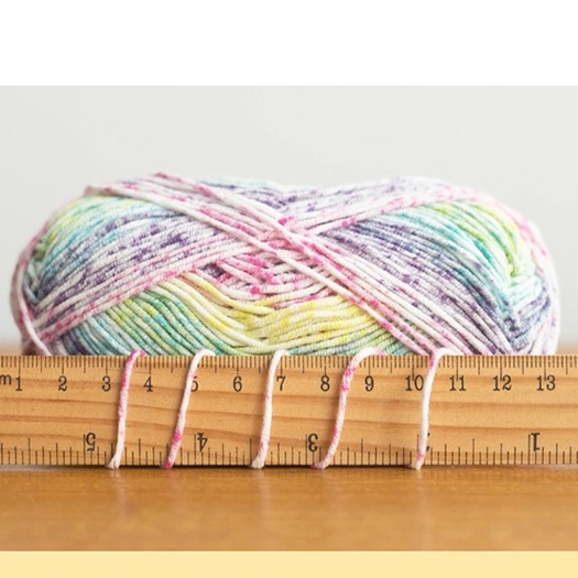 MÀU LOANG PHẨY Len Baby Yarn hàng chính hãng Xuefeier