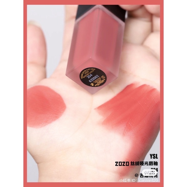 Son kem YSL 204 23 29 Tatouage Couture Velvet Cream Fullbox Sẵn AUTH