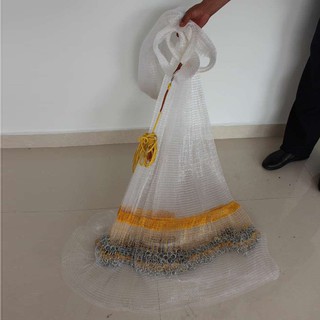 Chài cước xích bắt cá cao cấp bung 6m