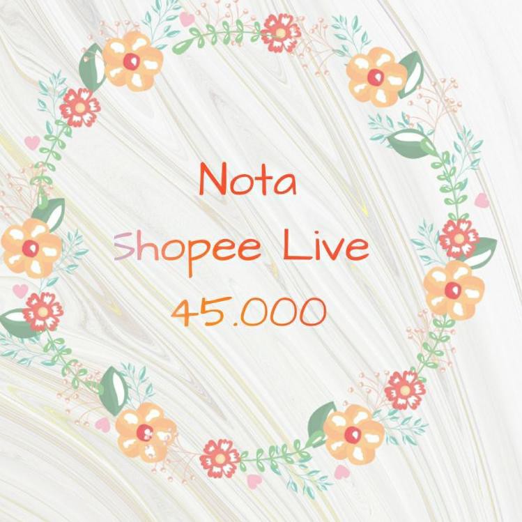 Sổ Tay 6.6 Shopee Live Notes 45