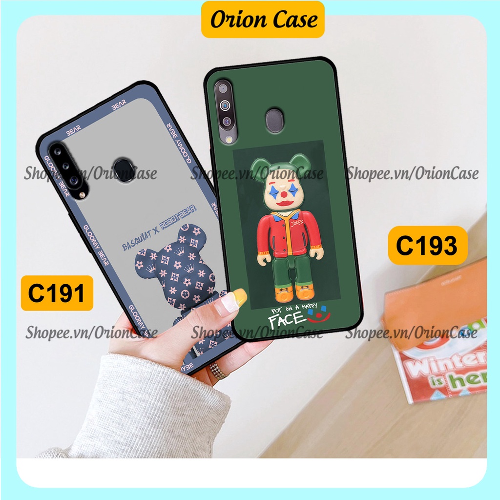 Ốp lưng Samsung A20s - M30 in hình bearbrick 3D thời trang, cá tính. ốp chống sốc, bền đẹp