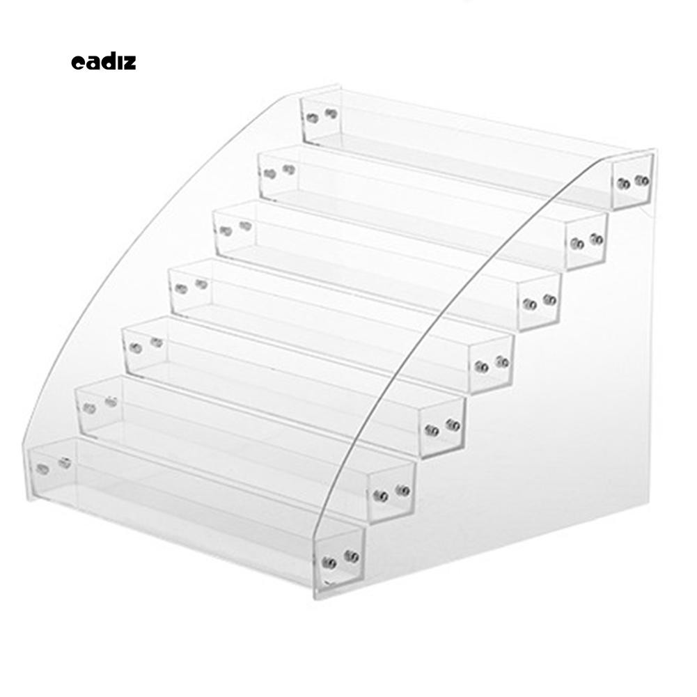 Kệ đựng sơn móng tay bằng nhựa trong suốt nhiều tầng