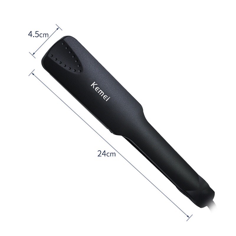 Máy Dập Xù Tóc ,Máy Tạo Kiểu,Làm Phồng Tóc 4 Mức Chỉnh Nhiệt Bản To Cao Cấp Kemei 332