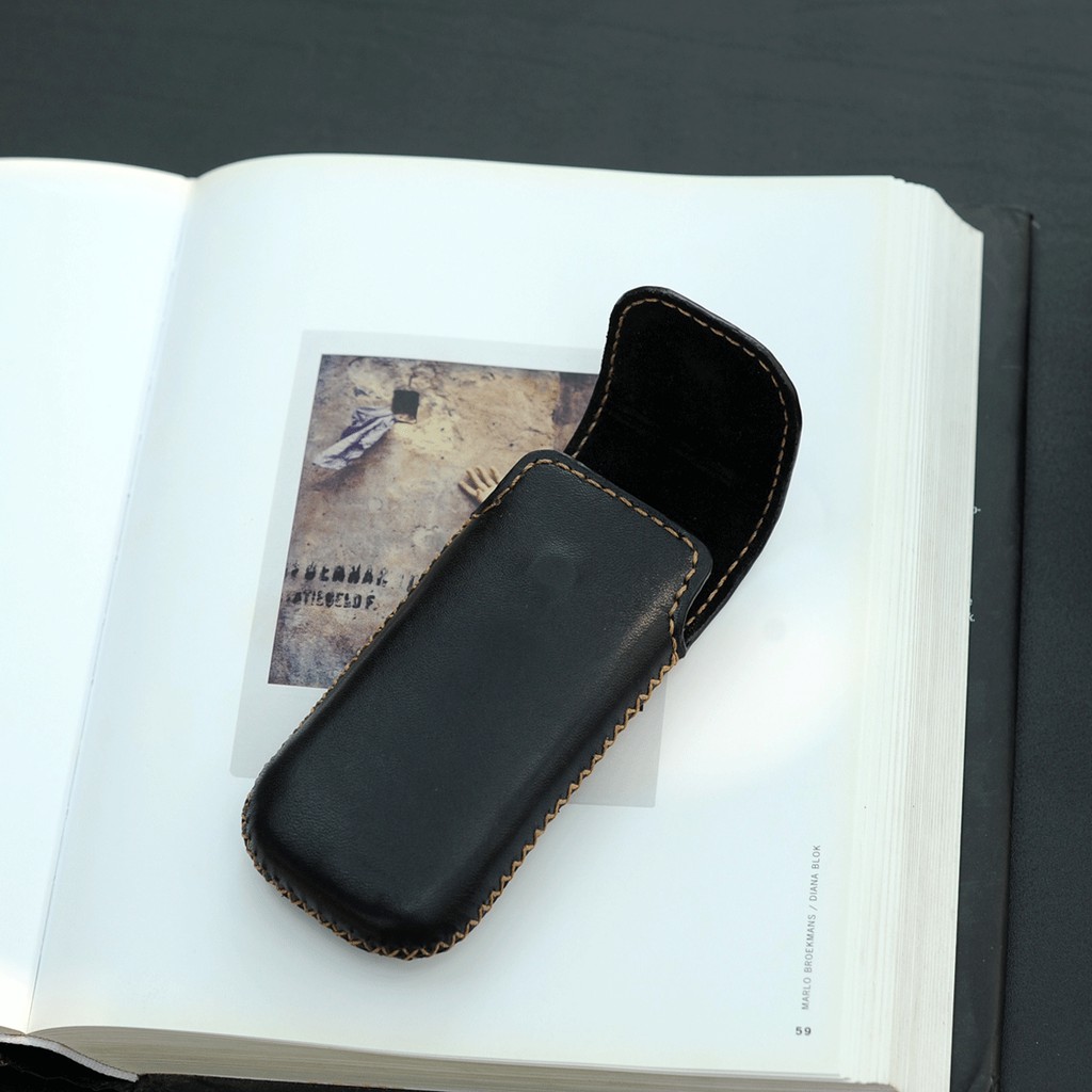 Bao da cho điện thoại Nokia 8800 - Đồ da Handmade - Mino Crafts VI459