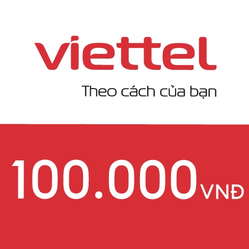 Nạp điện thoại Viettel 100K