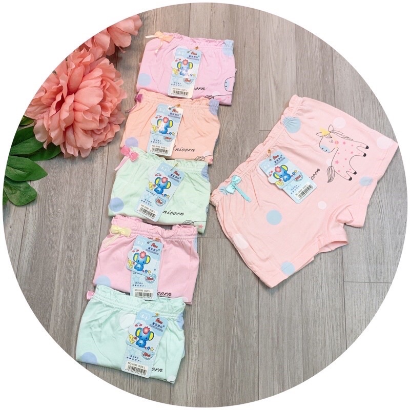 {10-30kg} Quần chip đùi bé gái loại đẹp (chất thun lạnh mát)