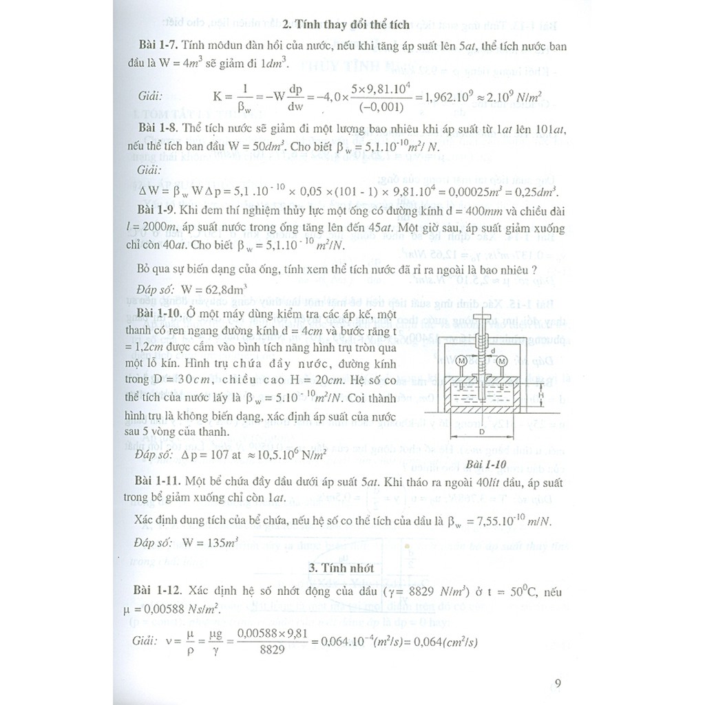 Sách - Bài Tập Thủy Lực - Tập 1