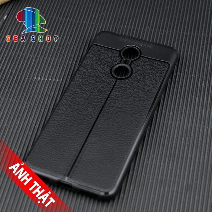 Ốp lưng Xiaomi Redmi 5 vân da loại A - Nhựa dẻo - Chống sốc - Chống trơn trượt