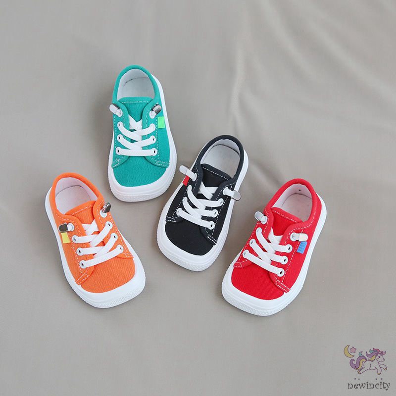 Giày trượt patin vải canvas kiểu hàn quốc dễ thương cho bé