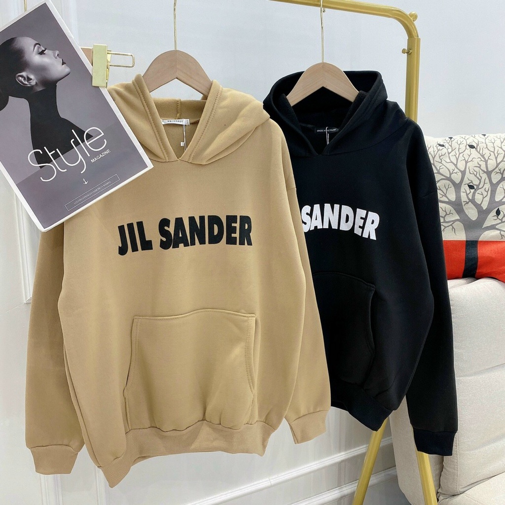 Áo nỉ Hoodie jil sander , áo nỉ bông hoodie unisex nữ phong cách hàn quốc | BigBuy360 - bigbuy360.vn