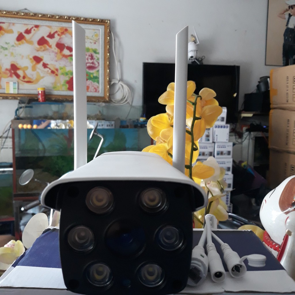 ( COMBO YOOSEE ) CAMERA YOOSEE 888 NGOÀI TRỜI CHỐNG TRỘM CHÔNG NƯỚC HD1080 TẶNG THẺ 64G chuyển dụng cho Cam | BigBuy360 - bigbuy360.vn