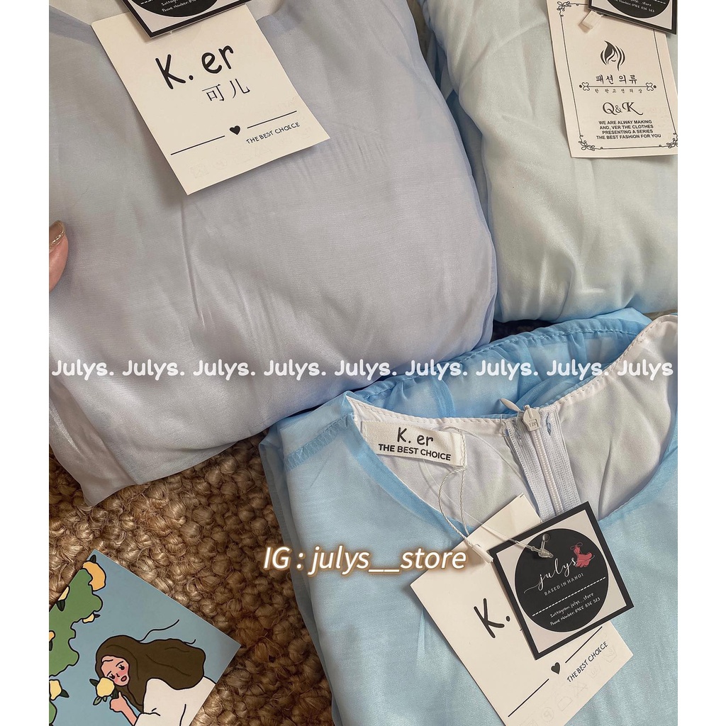 Đầm babydoll voan tơ dáng dài Julys (ảnh THẬT kèm video) | BigBuy360 - bigbuy360.vn