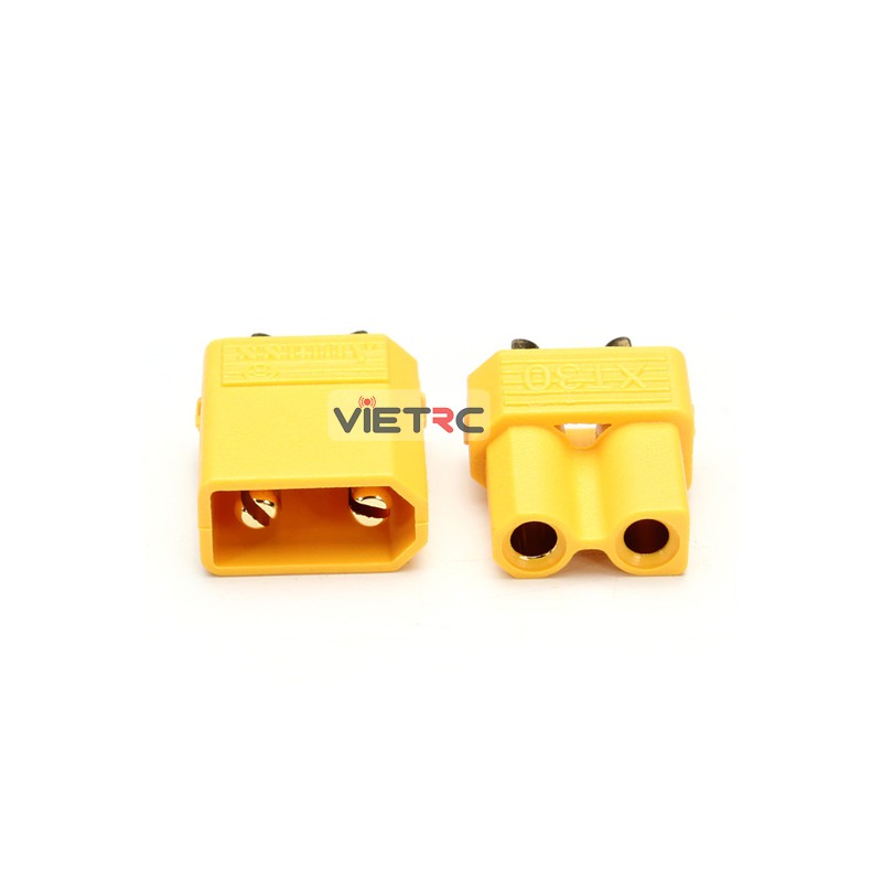 Jack / Giắc cắm Amass XT30U  cho pin lipo của tàu, xe, máy bay điều khiển từ xa