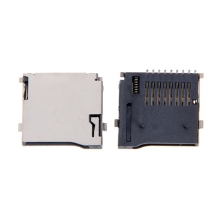 10PCS Push-Push Type TF  Card Socket Adapter Automatic PCB Connector
