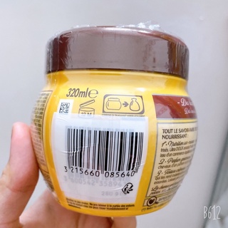 Ủ tóc bơ Garnier Ultra Doux 320ml