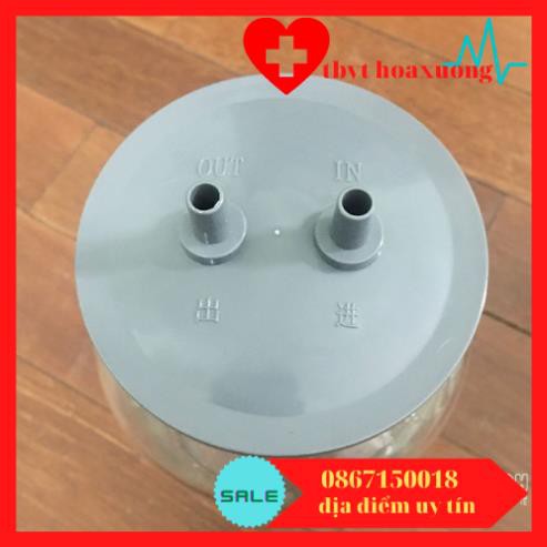 Bình chứa dịch thuỷ tinh 2,5 lít dùng cho máy hút dịch 2 Bình yuwell