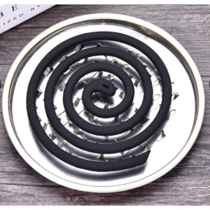 Khay nhang muỗi cao cấp kèm nắp tiện dụng ( giao màu ngẫu nhiên)