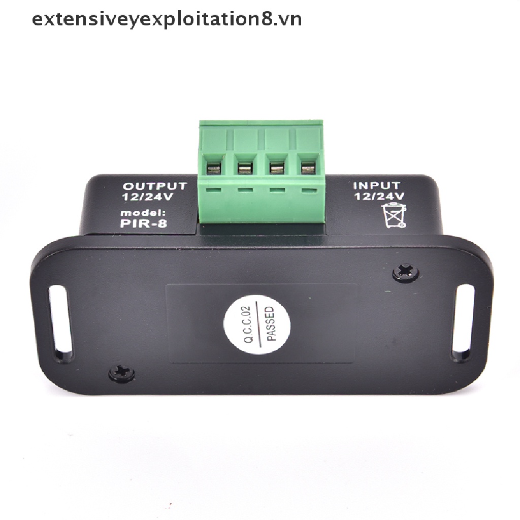 Công tắc cảm biến chuyển động hồng ngoại DC 12V 24V 6A dành cho đèn led