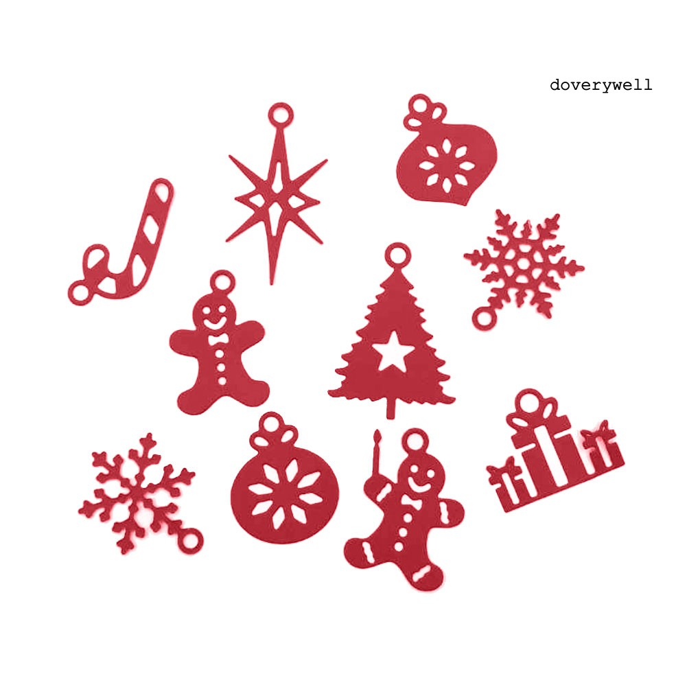 Khuôn Cắt Giấy Trang Trí Hình Cây Thông Giáng Sinh