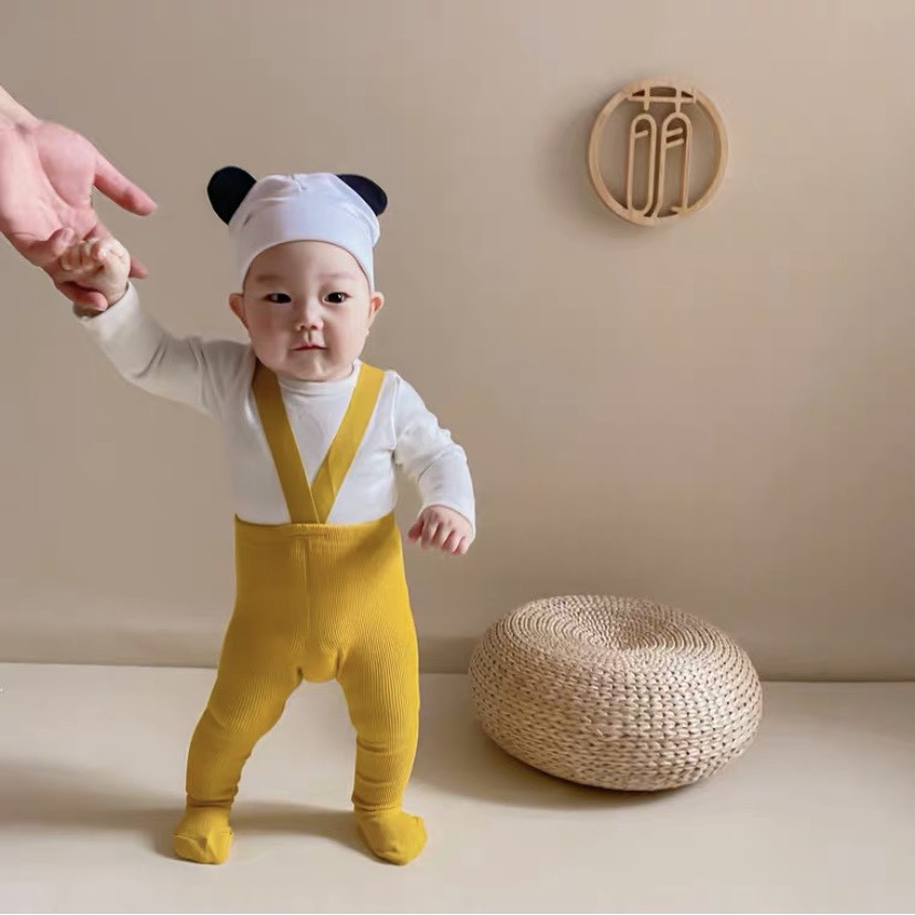 Quần tất yếm dài phong cách hàn quốc cho bé Mimi Kids